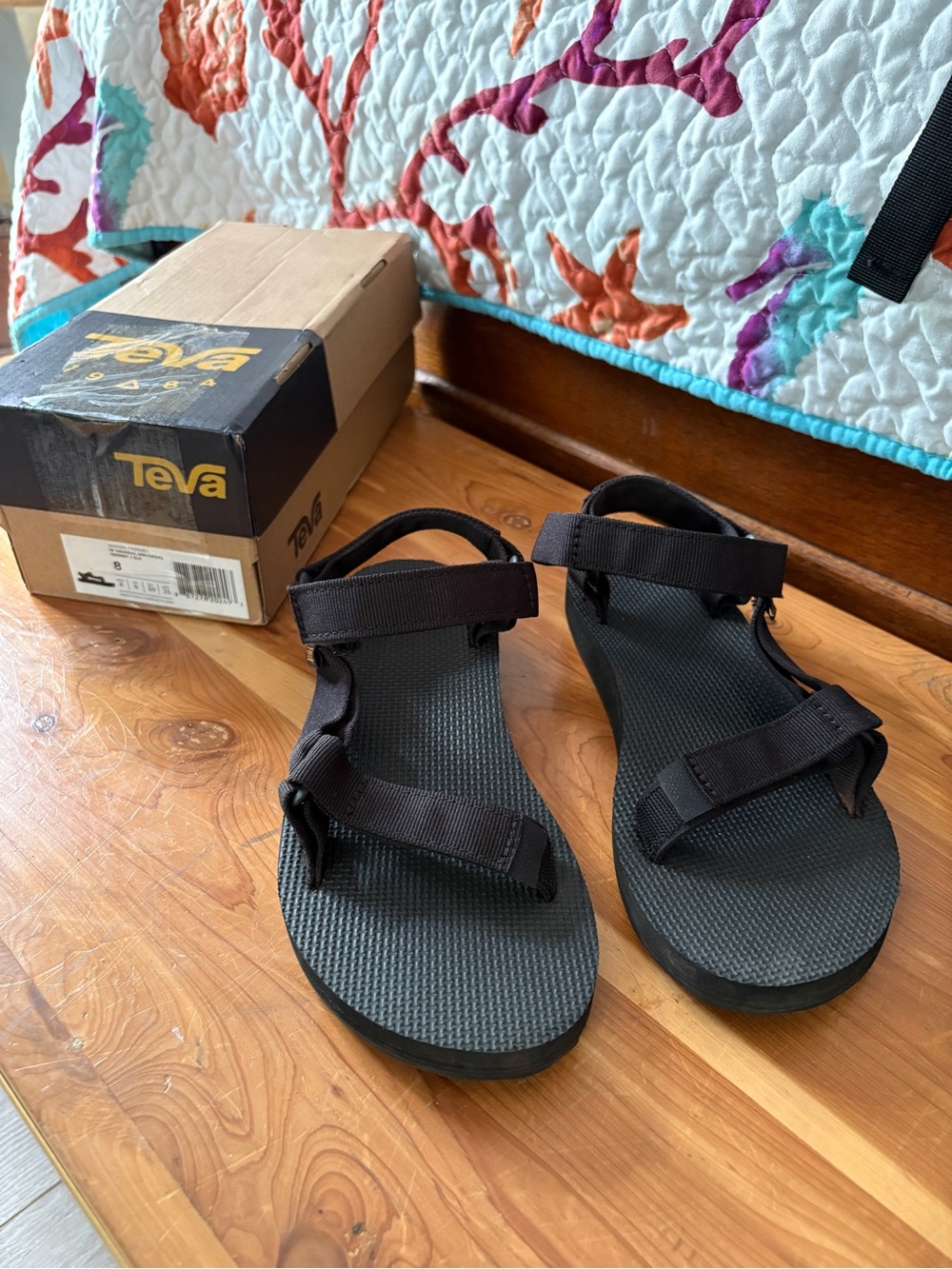 Teva Black Women's Classic Sport Sandal